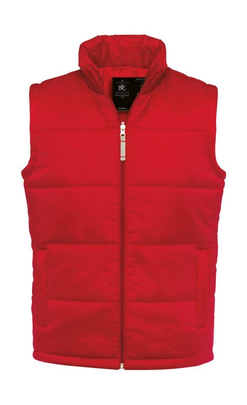 Bodywarmer/men JM930 – B&C Outerwear in Red