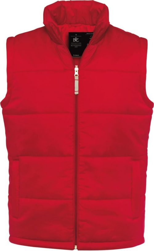 Herren Bodywarmer Bodywarmer /men – B&C in Red