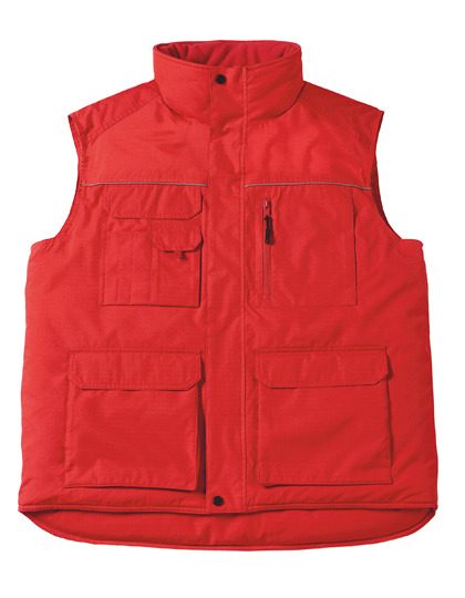 Expert Pro Bodywarmer – B&C COLLECTION in Red