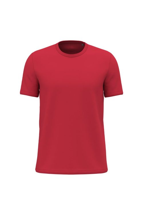 Unisex Kurzarm-T-Shirt mit Rundhalsausschnitt K350 – Kariban in Red