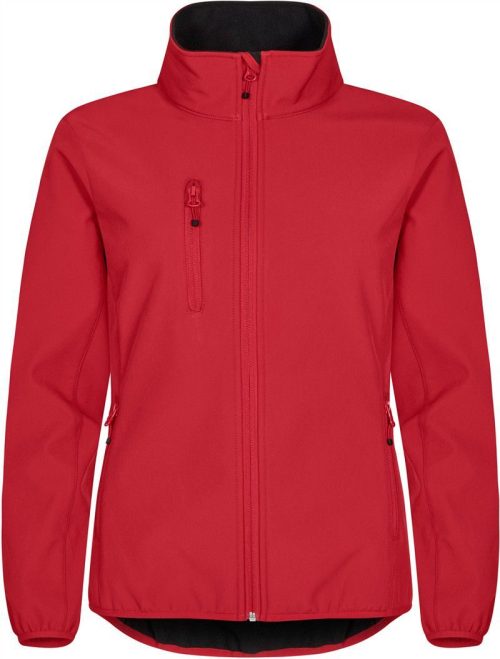 Damen 3-Lagen Softshell Jacke Classic Softshell Jkt W – Clique in Red