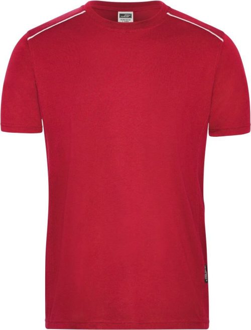 Herren Workwear T-Shirt - Solid JN 890 – Daiber in Red