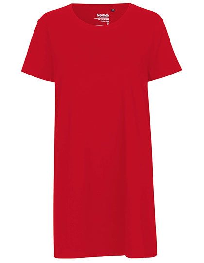 Ladies´ Long Length T-Shirt – Neutral in Red