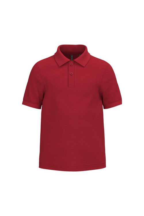 Kinder Poloshirt K268 – Kariban in Red