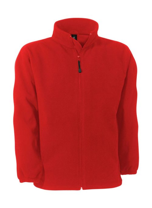 WindProtek Waterproof Fleece Jacket FU749 – B&C Outerwear in Red