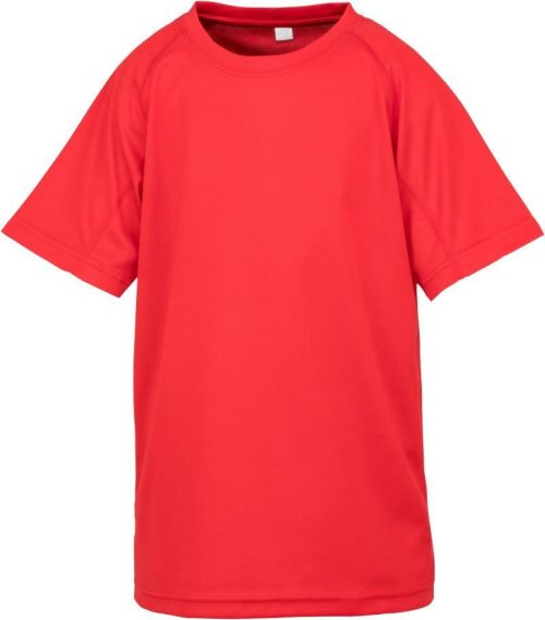 Kinder Sport Shirt "Aircool" S 287J – Spiro in Red