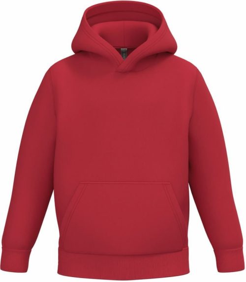 Kinder Kapuzen Sweater K 477 – Kariban in Red