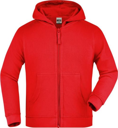 Kinder Kapuzen Sweatjacke JN 59K – Daiber in Red
