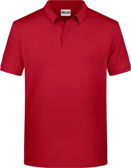 Herren Bio Piqué Polo 8010 – Daiber in Red