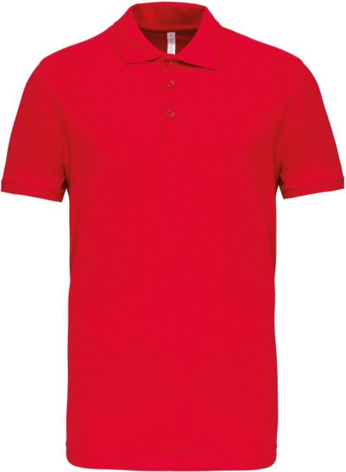 Herren Stretch Piqué Polo K 239 – Kariban in Red