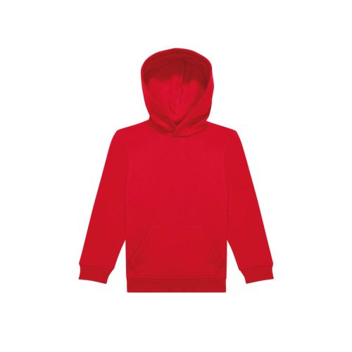 Kapuzen-Sweatshirt ID.333 Kinder WK002 – B&C in Red