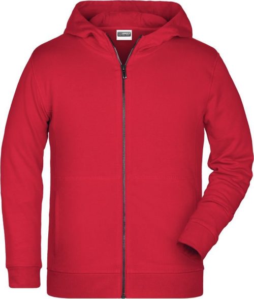 Kinder Kapuzen Sweatjacke 8026K – Daiber in Red