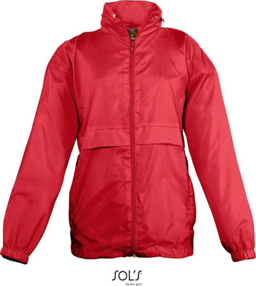 Kinder Windbreaker Surf Kids – SOL'S in Red