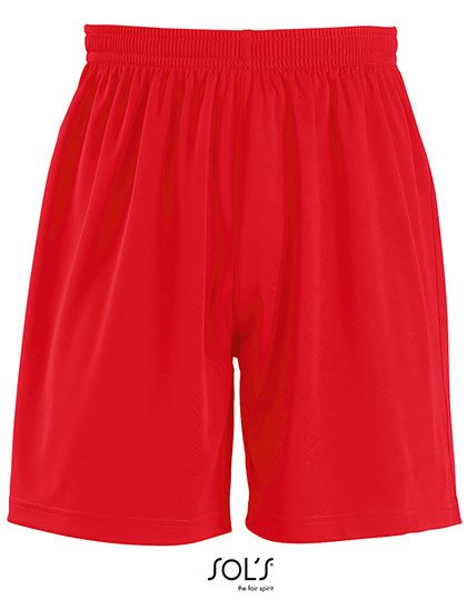 Basic Shorts San Siro 2 – SOL´S in Red