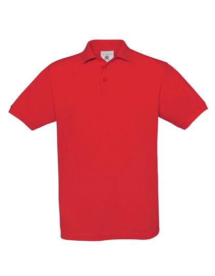 Unisex Polo Safran – B&C BE INSPIRED in Red