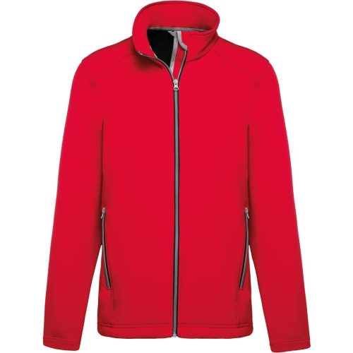 2-lagige Softshell-Jacke für Herren K424 – Kariban in Red