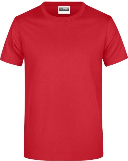 Schweres Herren T-Shirt JN 790 – Daiber in Red