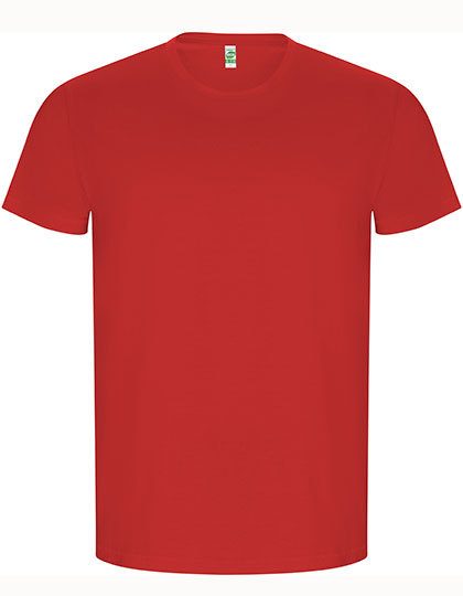 Men´s Golden Organic T-Shirt – Roly Eco in Red 60
