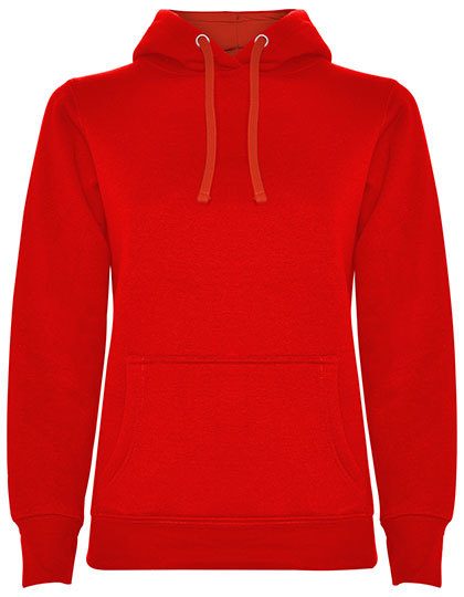 Women´s Urban Hooded Sweatshirt – Roly in Red 60