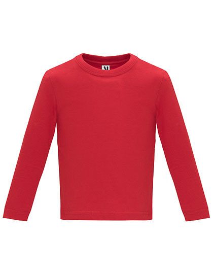 Baby Longsleeve T-Shirt – Roly in Red 60