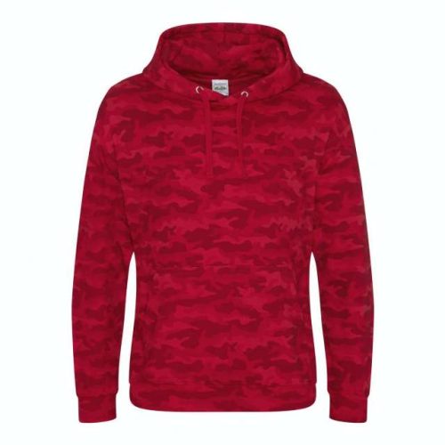Camo Hoodie – Just Hoods in Red Camo