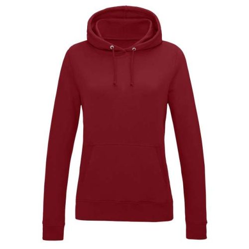 Women's College Hoodie – Just Hoods in Red Hot Chilli