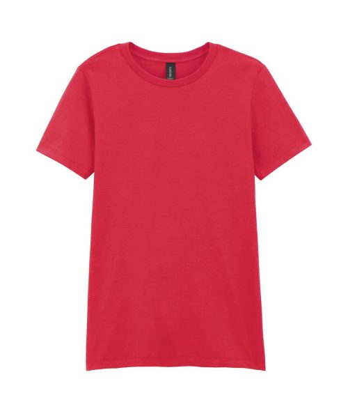 Damen-T-Shirt Softstyle CVC 64001LCVC – Gildan in Red Mist