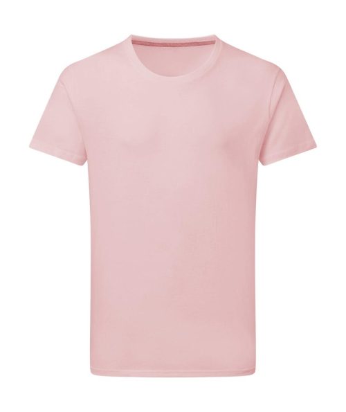 Signature Tagless Tee Men SGTee – SG Signature in Rose Chalk