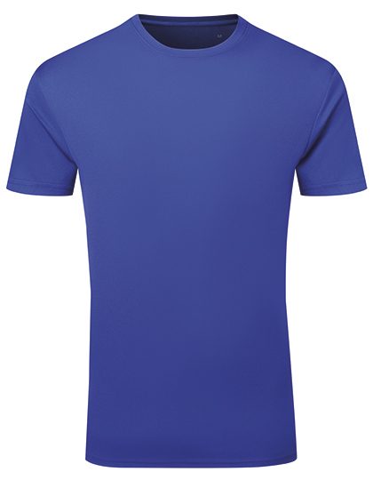 TriDri® Ion-Charge recycled textured tee – TriDri® in Royal