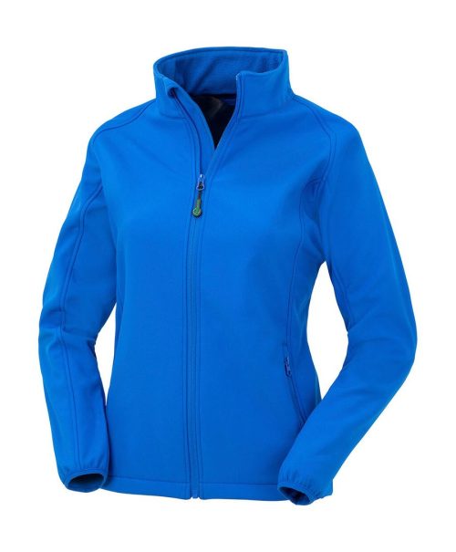 Women´s Recycled 2-Layer Printable Softshell Jacket – Result Recycled in Royal