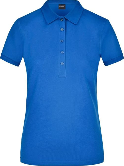 Damen Stretch Piqué Polo JN 709 – Daiber in Royal