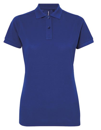 Women´s Polycotton Blend Polo – Asquith & Fox in Royal