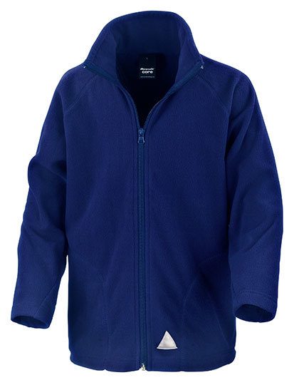 Junior Microfleece Jacket – Result Core in Royal