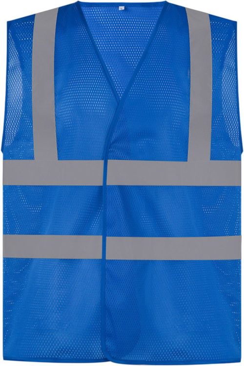 Hi-Vis Mesh Warnweste HVW 120 – Yoko in Royal Blue