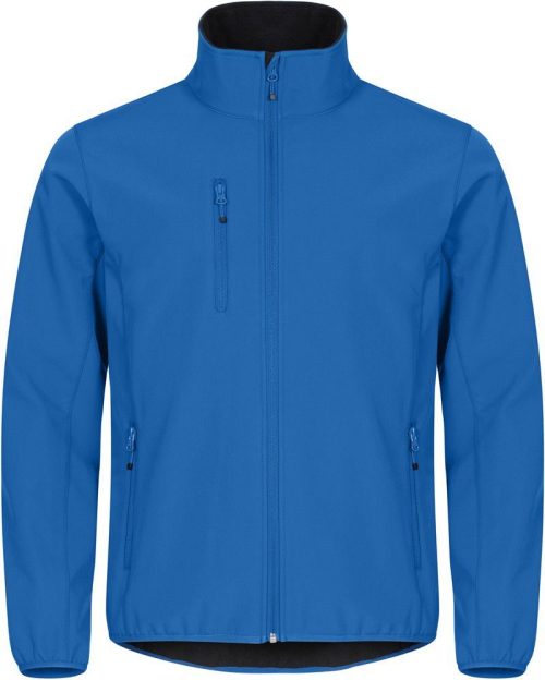Herren 3-Lagen Softshell Jacke Classic Softshell Jkt M – Clique in Royal Blue