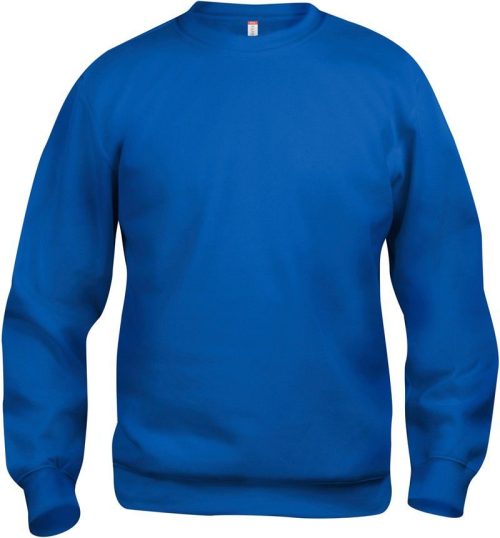 Unisex Sweater Basic Roundneck – Clique in Royal Blue