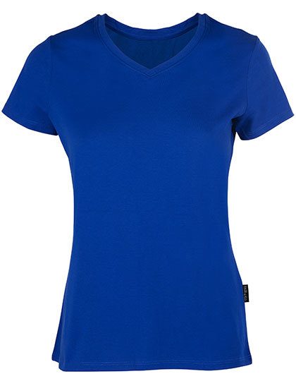 Women´s Luxury V-Neck Tees – HRM in Royal Blue