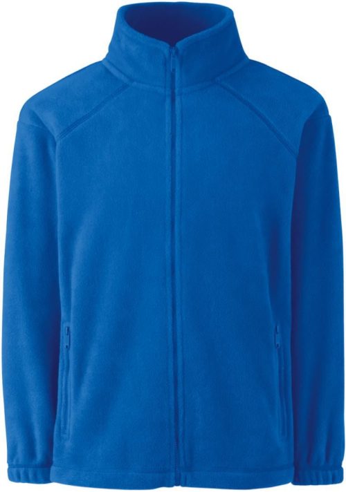 Kinder Fleece Jacke Kids Outdoor Fleece – Fruit of the Loom in Royal Blue