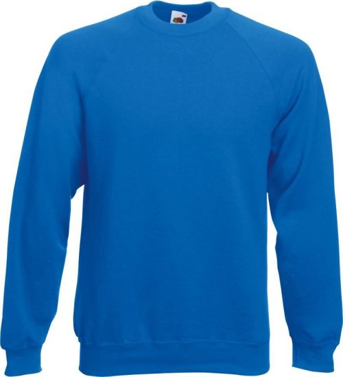 Raglan Sweater Classic Raglan Sweat – Fruit of the Loom in Royal Blue