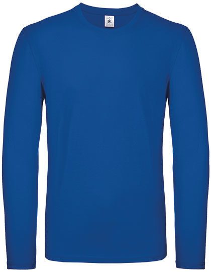 Men´s T-Shirt #E150 Long Sleeve – B&C BE INSPIRED in Royal Blue