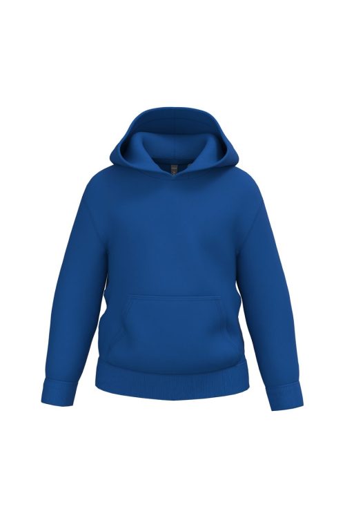 Recyceltes Kapuzensweatshirt für Kinder K4044 – Kariban in Royal Blue
