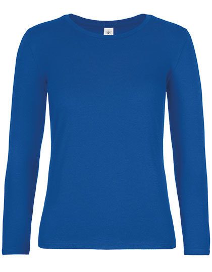 Women´s T-Shirt #E190 Long Sleeve – B&C BE INSPIRED in Royal Blue
