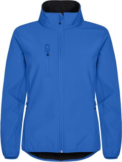 Damen 3-Lagen Softshell Jacke Classic Softshell Jkt W – Clique in Royal Blue
