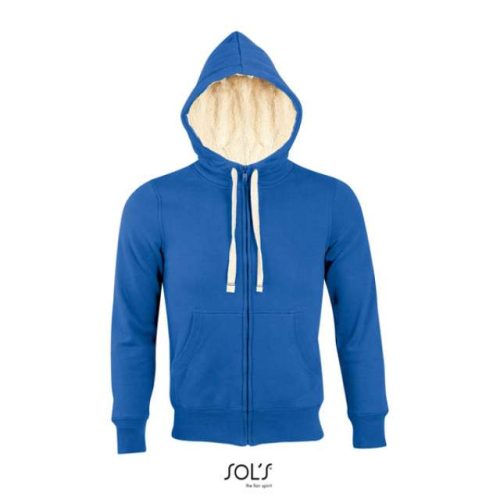 Sol's Sherpa - Unisex Zipped Jacket With "sherpa" Lining – SOL'S in Royal Blue