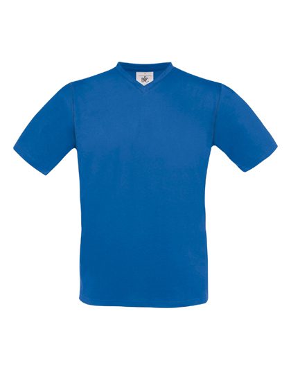 T-Shirt Exact V-Neck – B&C BE INSPIRED in Royal Blue