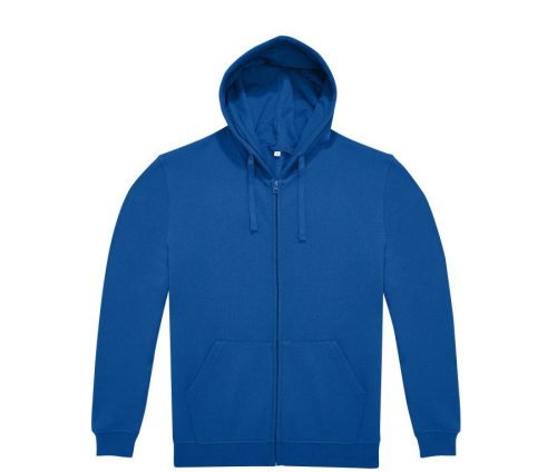 Kapuzen-Sweatshirt mit Reißverschluss ID.224 (50/50) WG009 – B&C in Royal Blue