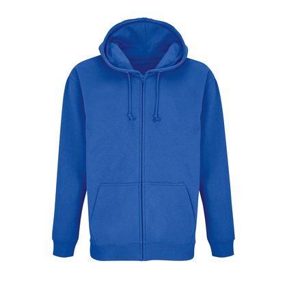 Unisex Full-Zip Hoodie Carter – SOL´S in Royal Blue 241