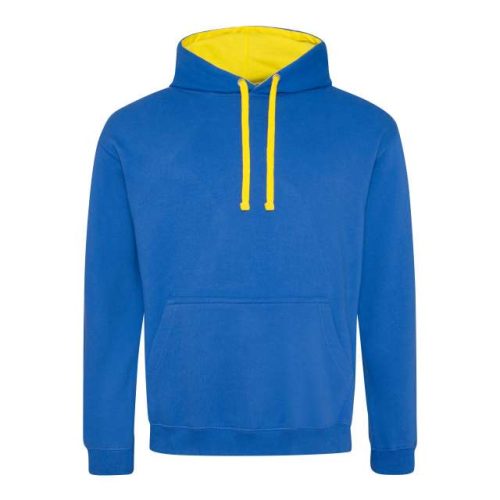 Varsity Hoodie – Just Hoods in Royal Blue/Sun Yellow