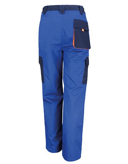 Lite Trousers – Result Workguard in Royal/Navy/Orange
