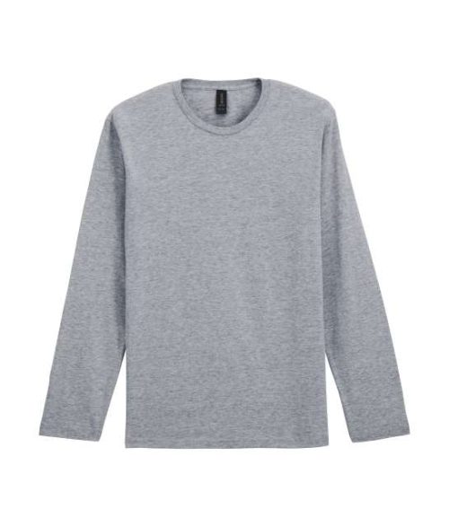 Softstyle™ Adult Long Sleeve T-Shirt – Gildan in RS Sport Grey